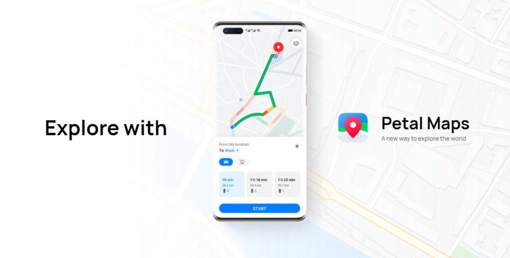 Nová navigácia od Huawei! TOTO sú PETAL MAPS