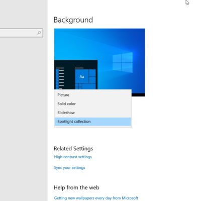 Nová tapeta Windows 10 v Bing!