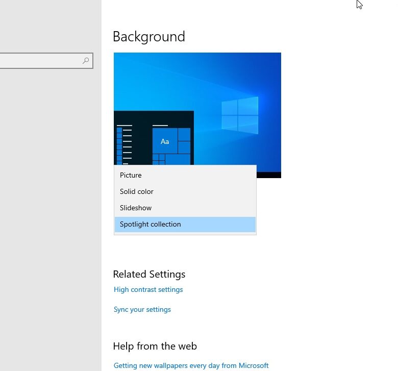 Nová tapeta Windows 10 v Bing!