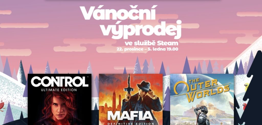 Začal sa Vianočný výpredaj hier na Steam!