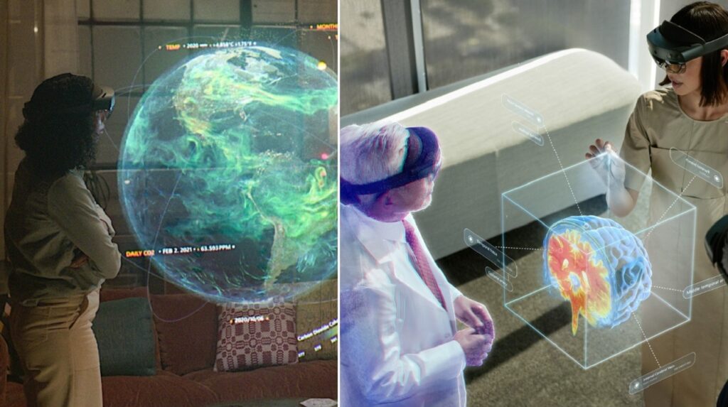 Prichádza budúcnôsť od Microsoft! Hologramy